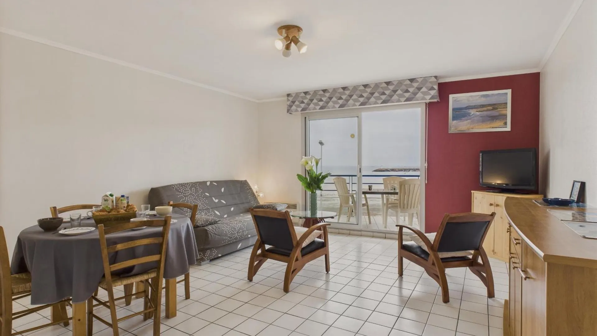 Vue Mer - 25M De La Plage, Appartement Pour 4 إيركي